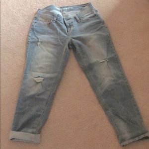 Old Navy Boyfriend distressed jeans size 2